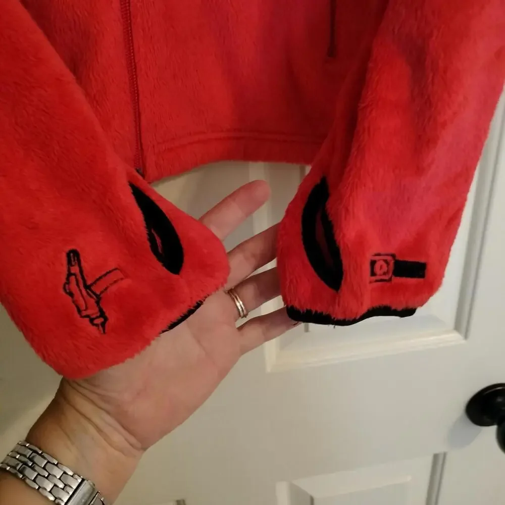 Star Trek‎ Unisex Red Fleece  Jacket Adult XS